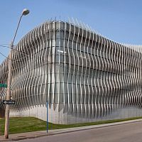 Panel cladding ZAHNER HEADQUARTERSzincstainless steelaluminum