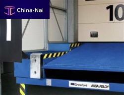 Manual dock leveler vertical