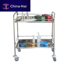 Service trolley transportstainless steel2 levels