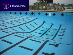 PVC swimming pool liner NATATEC®for public poolfor above-ground poolsfor in-ground swimming pools