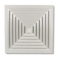 Square air diffuser KTA Seriesrectangularceilingmetal