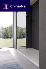 Fixed shower screen BLADEfor alcovestempered glassclear glass