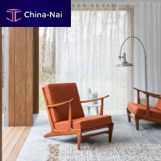 Upholstery fabric BONSAI plainorangecontemporary