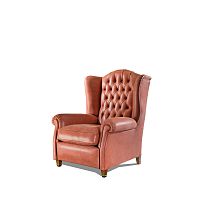 Chesterfield armchair MILANOleatherbergerehigh back