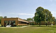 Prefab building EDF 1 130 m² woodenfor officeeco-friendly