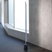 Floor-standing lamp Compendiumpainted steelextruded aluminumcontemporary