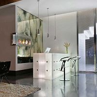 Laminated architectural glass MIRRORUNIQUEtemperedsafetypatterned