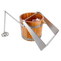 Wooden shower 87038stainless steelswinginground