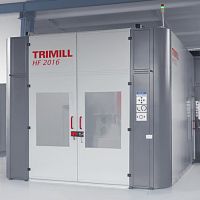 7-axis CNC milling machine HF 2016horizontalwith rotary tableHSK A-63