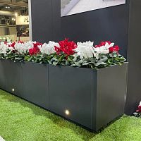 Recessed spotlight surface-mountedLEDround