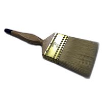 Flat paint brush PB1047with wooden handle