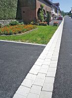 Paved drainage channel WATER-LINEconcretestreet