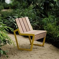 Contemporary garden chair A5-111outdoorashsolid wood