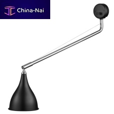 Contemporary wall light LE SIX indoorsteeliron