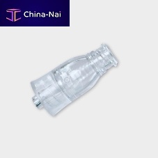 Straight infusion connector
