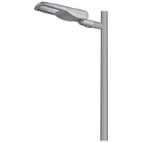 Urban lamp post OPTO ENVIROcontemporaryaluminumwith tempered glass diffuser