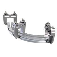 Curved conveyor overheaddouble-railhorizontal