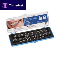 Ceramic orthodontic bracket Rothtransparent