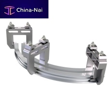 Curved conveyor overheaddouble-railhorizontal