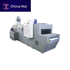 Brush washing machine partsfor conveyor beltsdegreasing