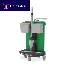 Cleaning trolley NC0Rplasticfor storage containersheavy-duty
