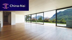 Sliding and stacking patio door foldingaluminumdouble-glazed