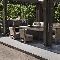 Contemporary dining table oakoak basesquare