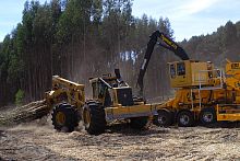 Forestry skidder 630D, 630Ewith grab