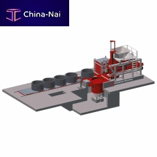 Drainage pipe production line BLIZZARDfor boxesfor concrete manholesautomatic