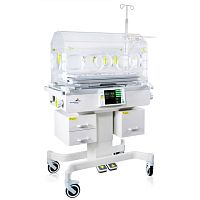 Infant incubator on casters D-555height-adjustablewith touchscreenwith monitor