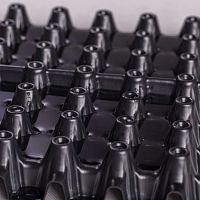 Studded drainage membrane DiaDrain-40Hpolystyrenedrainagegreen roof drainage