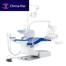 Dental treatment unit with hydraulic chair Clesta II/Clesta Euruswith adjustable headrestwith hygiene systemwith delivery system