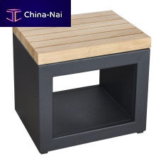 Contemporary stool 2605-91-EN / 2605-81-ENsteel basegardengray