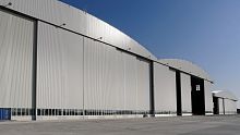 Aircraft hangar MRO and Maintenance Hangar with Office Facilitiesopenfor airport