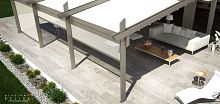 Vertical awning STALmotorized