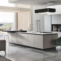Contemporary kitchen ALEVoaklacquered MDFlarch