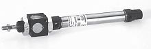 Pneumatic cylinder U serieswith through rodmagnetic pistondouble-acting