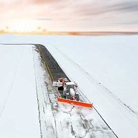 Airport runway sweeper SPS 530towed