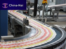 Industrial conveyor system packagefor cardboard boxesfor paper