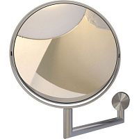 Wall-mounted bathroom mirror N1942contemporaryroundstainless steel