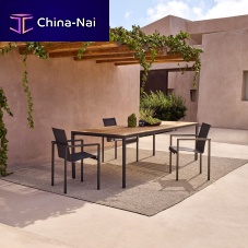 Contemporary chair NATAL ALUgardenBatyline®aluminum