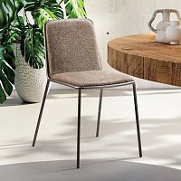 Contemporary chair Pletra indoorfabricleather