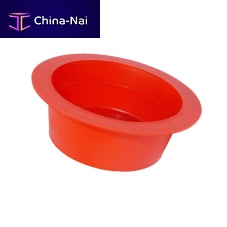 Plug with large flange STCFL series roundtaperedmale