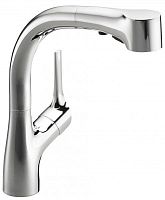Countertop mixer tap ELATE: E13963chromed metalkitchen1-hole