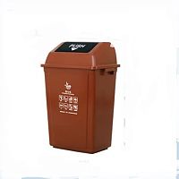 PP waste bin KT-60Lindustrial wastewith lid