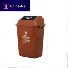 PP waste bin KT-60Lindustrial wastewith lid