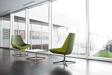 Contemporary chair KAYAKfabriccentral baseswivel