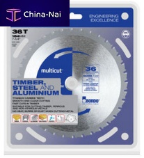 Circular saw blade Multicut seriesTCTfor steelfor non-ferrous metals