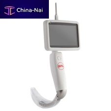 Pediatric video laryngoscope VL-01with integrated video monitorwith bladesingle use