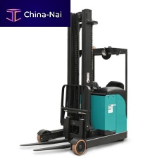 Battery-powered reach truck KBR 14-20side-facing seatedride-onnarrow-aisle